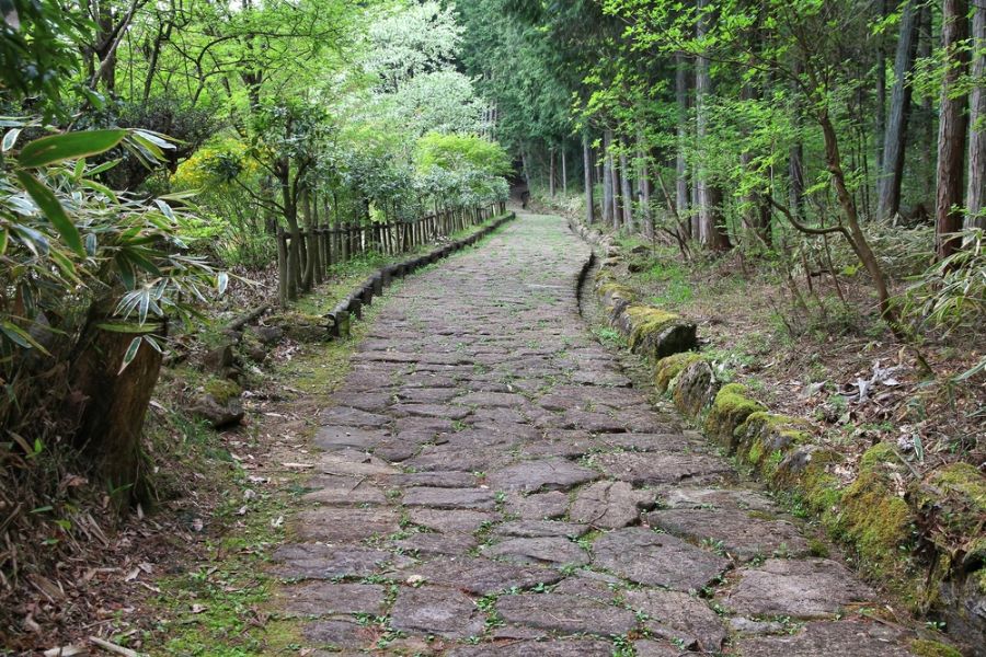 japan magome nakasendo route tussen tsumago en magome
