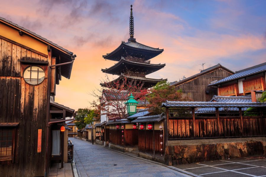 japan kyoto yasaka pagode tempel