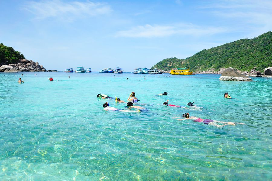 thailand koh tao koh nang yuan snorkeltour 2