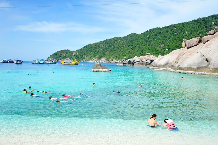 thailand koh tao koh nang yuan snorkeltour 5