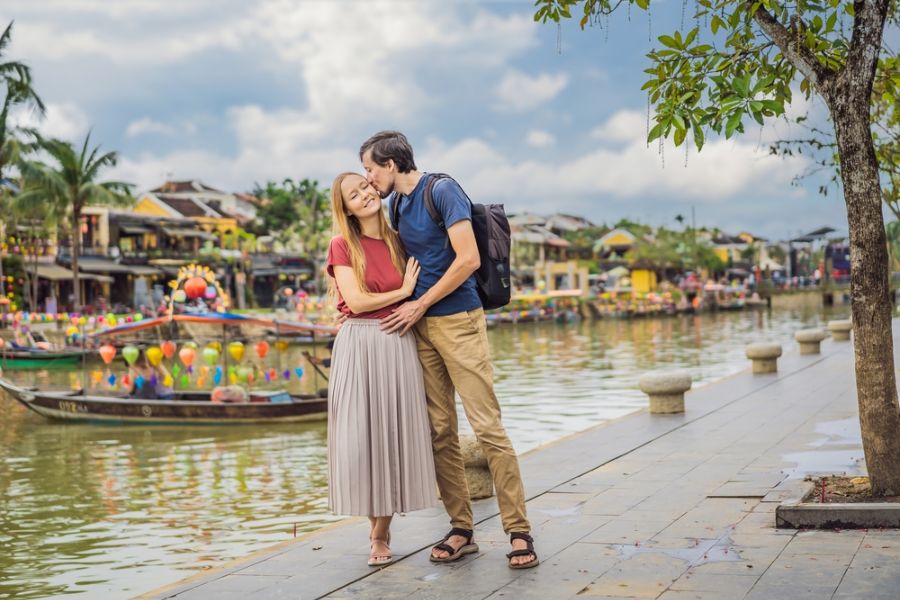 vietnam hoi an stel honeymoon