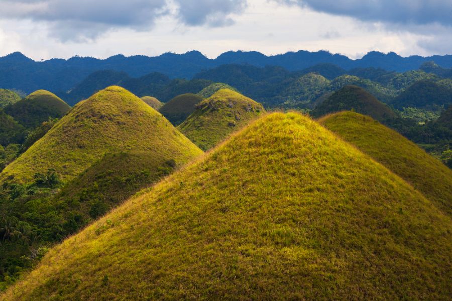 filipijnen bohol chocolate hills