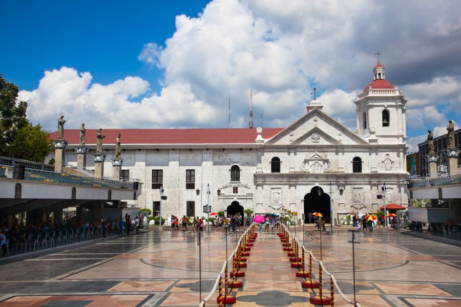 filipijnen cebu city basilica minore del santo nino