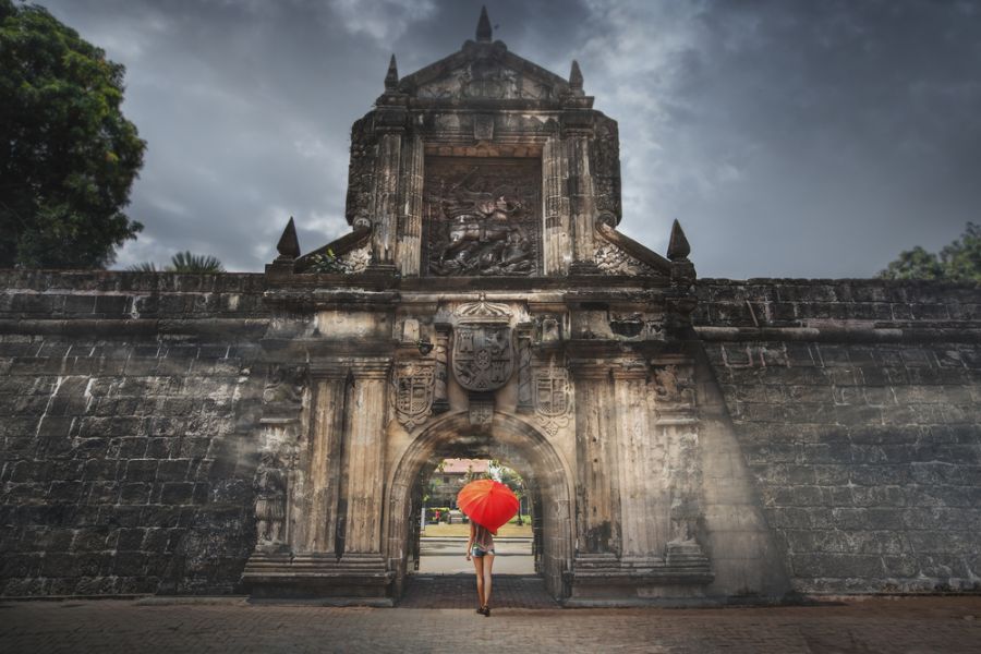 filipijnen manila fort santiago, intramuros