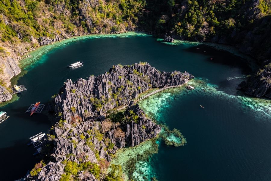 filipijnen palawan el nido coron twin lagoon