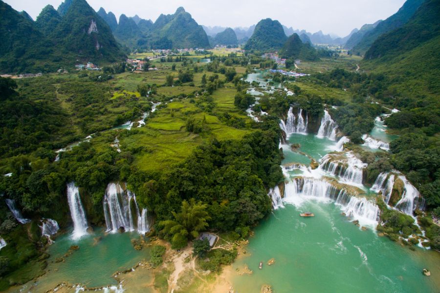 vietnam ban gioc en detian waterval