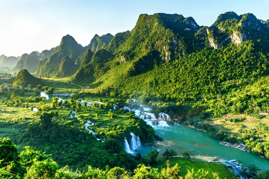 vietnam ban gioc waterval