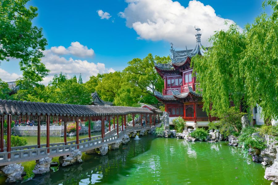 china shanghai yuyuan garden yu garden