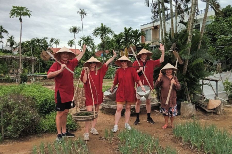 vietnam hoi an fietstour en kookles foto's bart michiel klanten