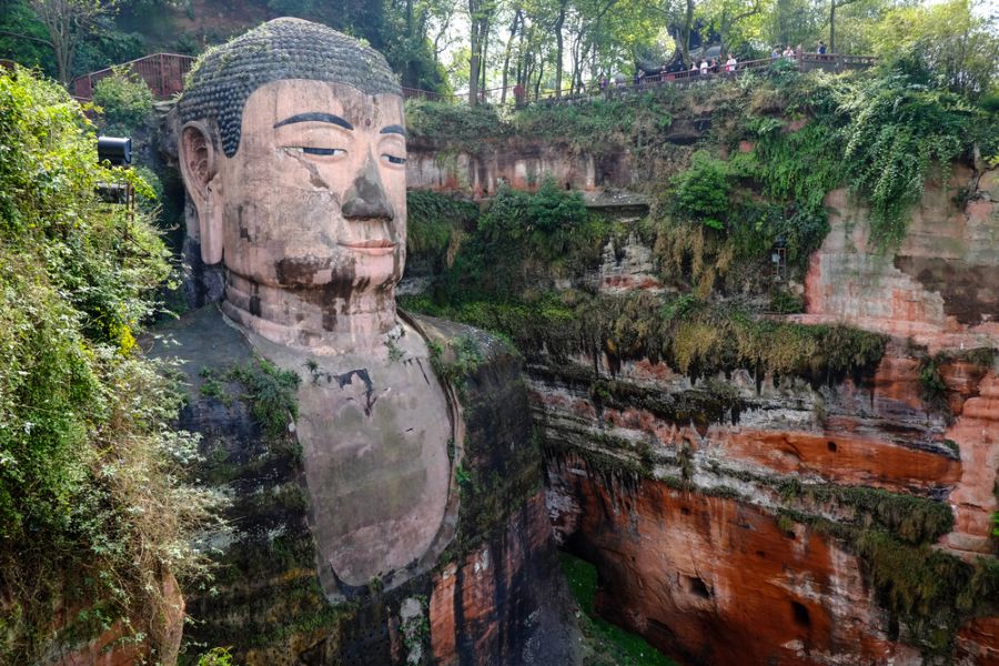 china leshan boeddhabeeld