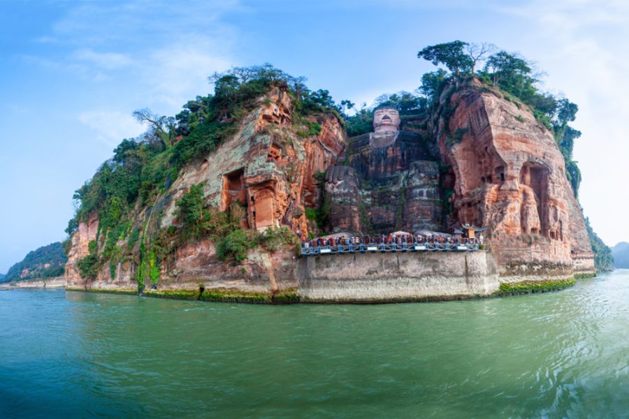 china leshan boeddhabeeld