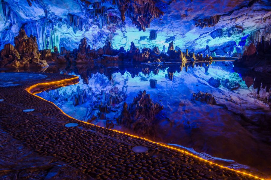 china guilin reed flute cave