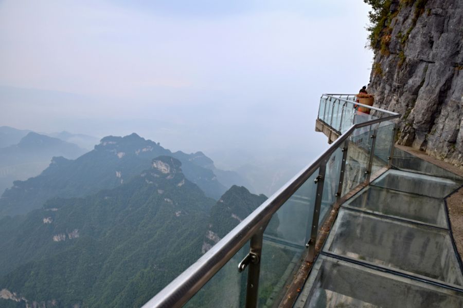 china zhangjiajie national forest park tianmen mountain heaven's gate mountain