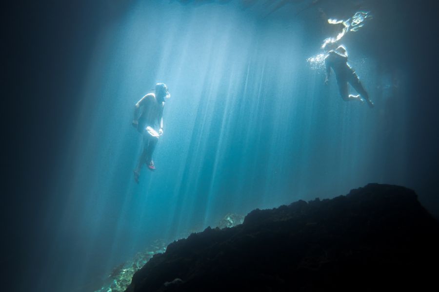 filipijnen bohol anda cabagnow pool cave