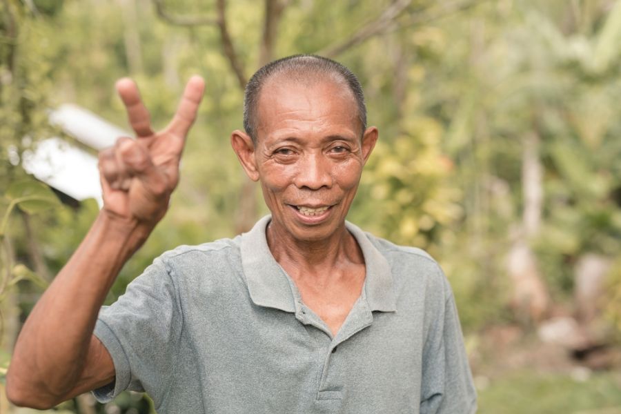 filipijnen man op bohol