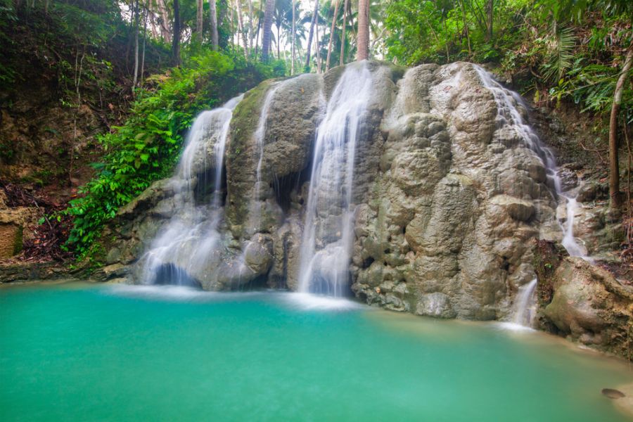 filipijnen Siquijor cambugahay waterval