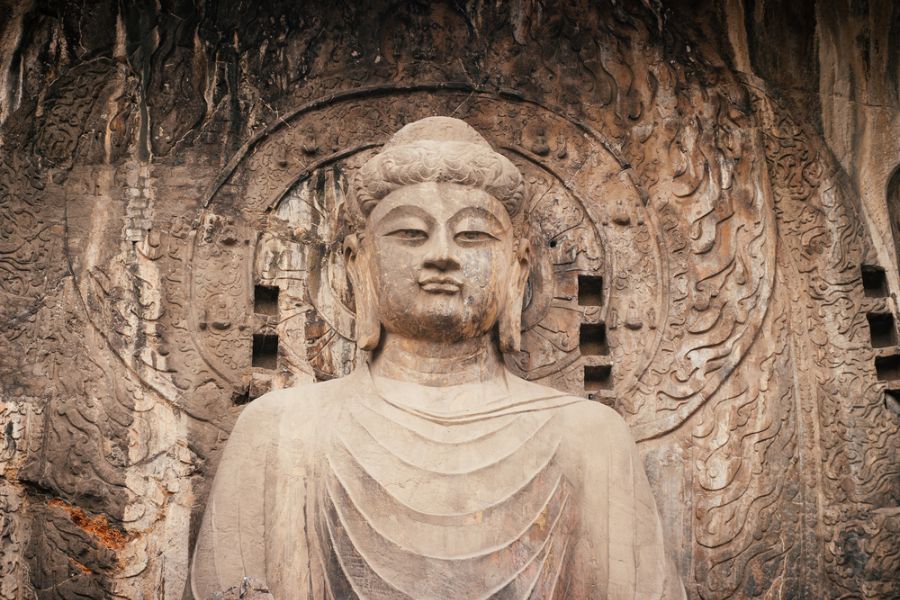 china luoyang longmen grotten